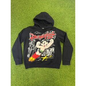 Demons‎ Cult Astro Boy Hoodie Black Graphic Streetwear Mens XS New York City